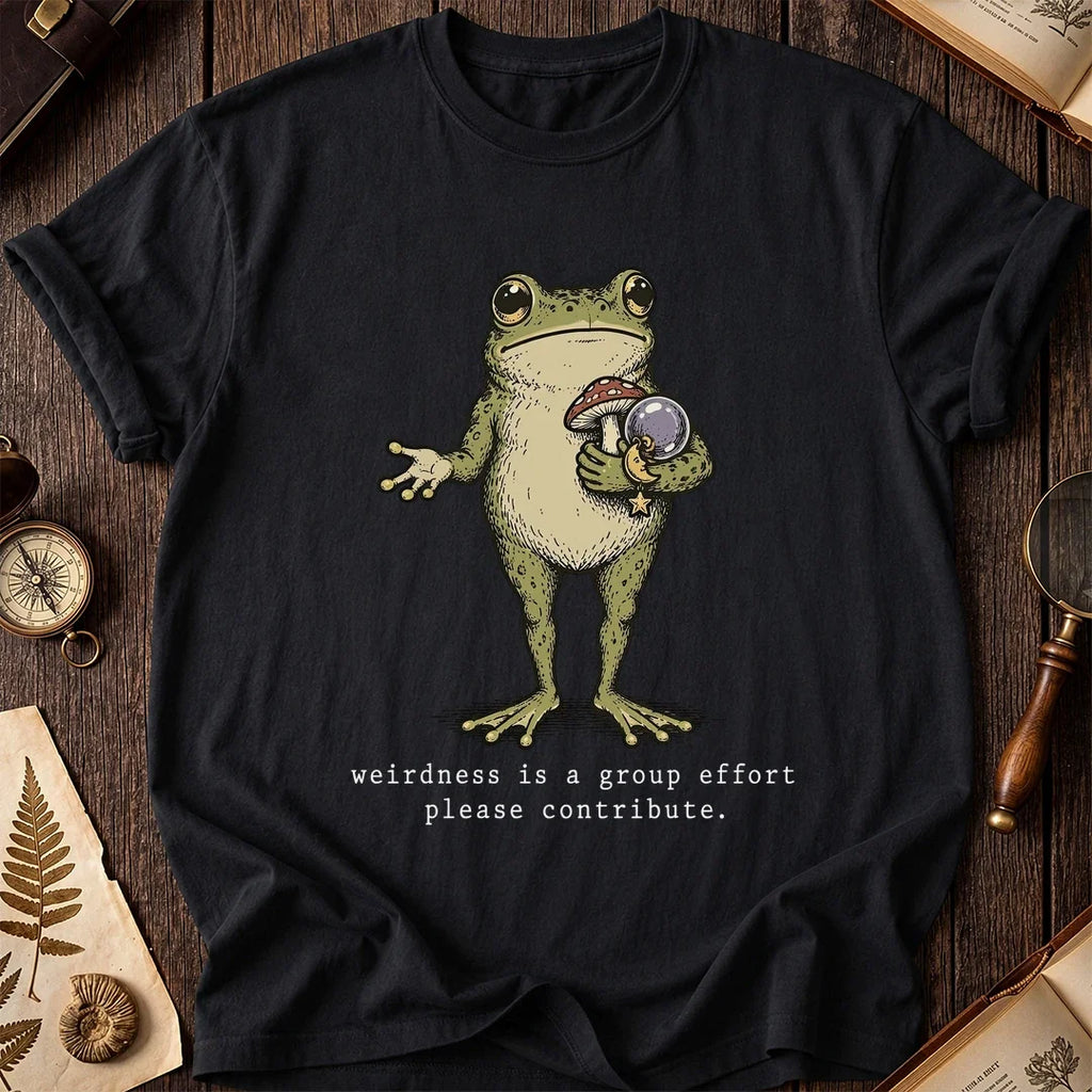 Add Weirdness Frog T-Shirt product image 2