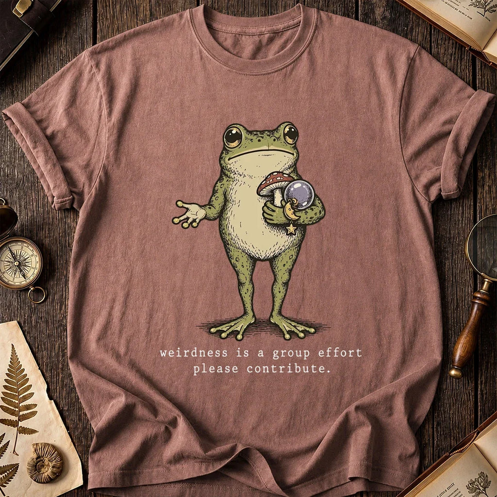 Add Weirdness Frog T-Shirt product image 8