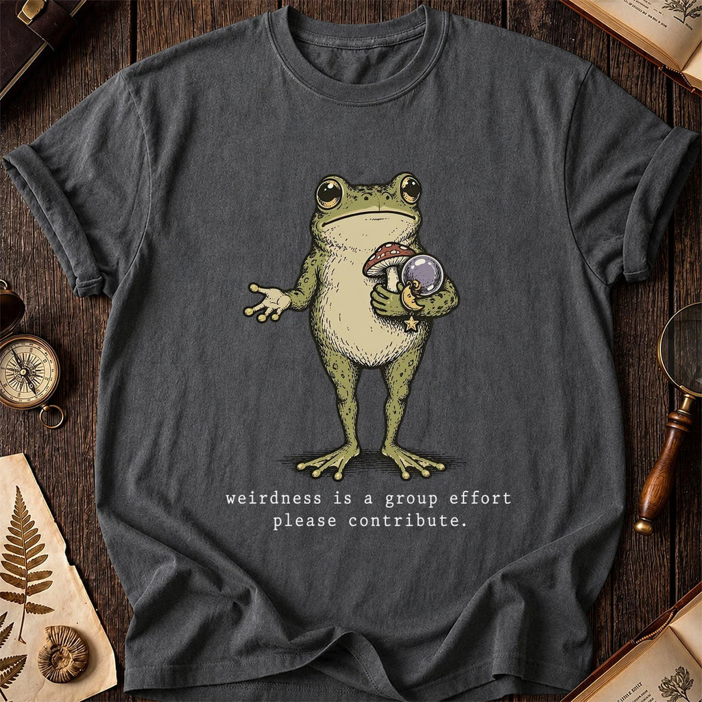 Add Weirdness Frog T-Shirt product image 6