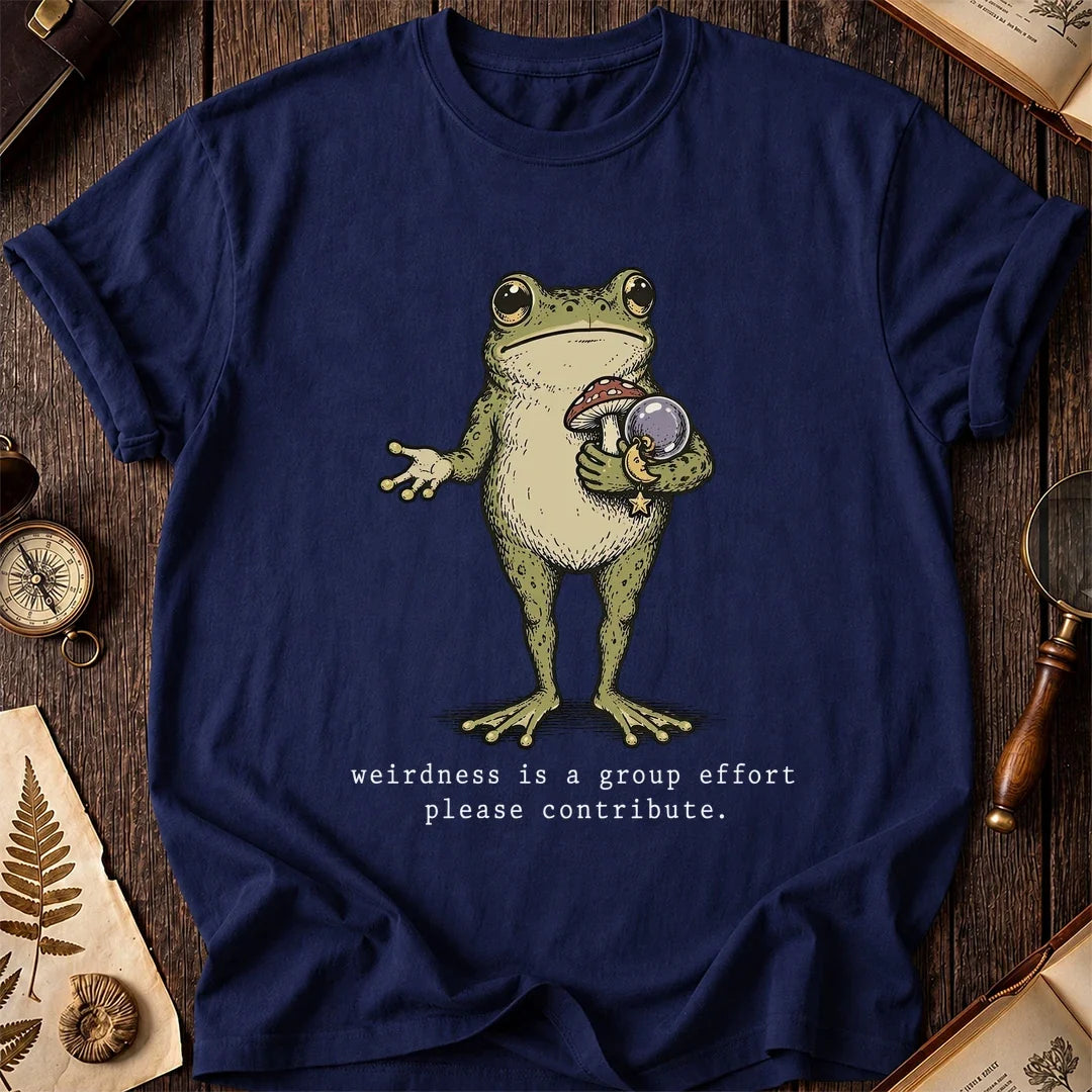 Add Weirdness Frog T-Shirt product image 7