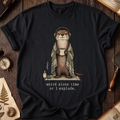 Alone Time Otter T-Shirt product image 2
