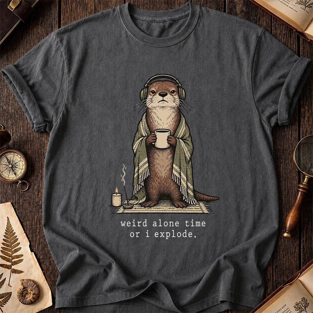 Alone Time Otter T-Shirt product image 6