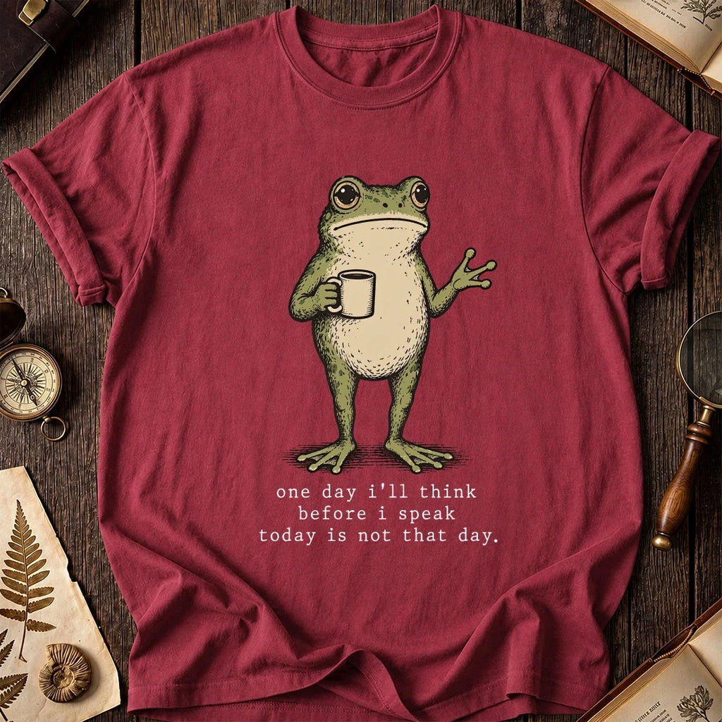 Before I Speak Frog T-Shirt product image 5
