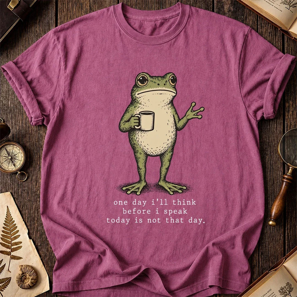 Before I Speak Frog T-Shirt product image 3