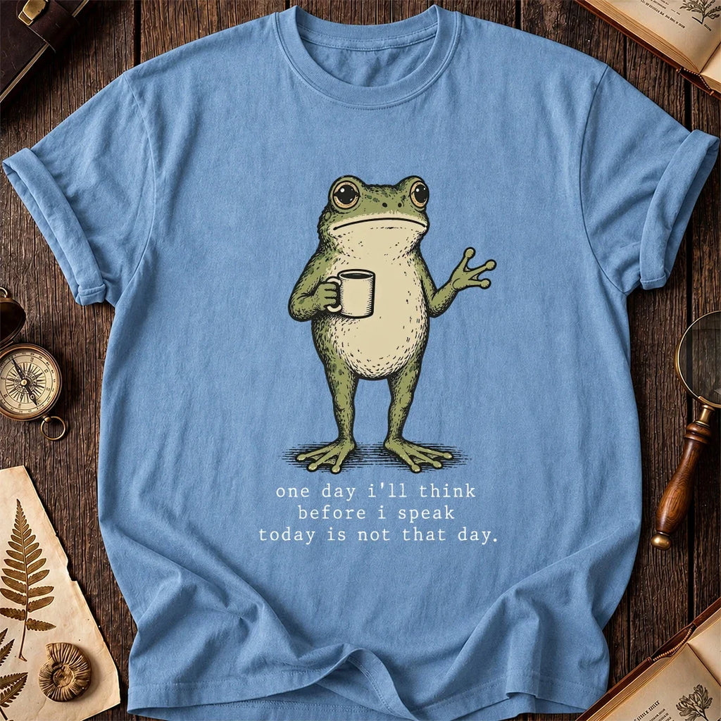 Before I Speak Frog T-Shirt product image 4