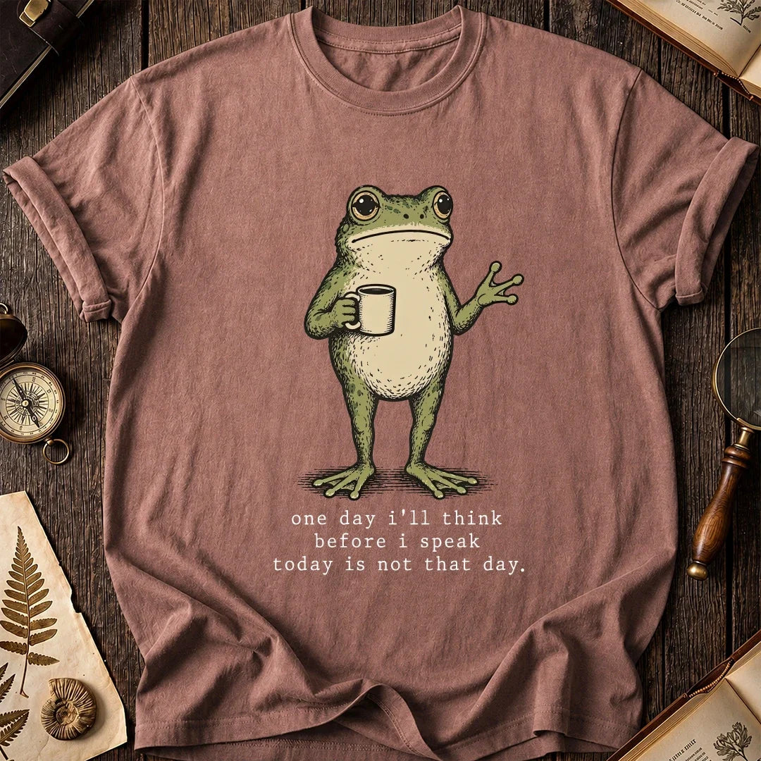 Before I Speak Frog T-Shirt product image 8