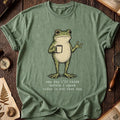 Before I Speak Frog T-Shirt product image 1