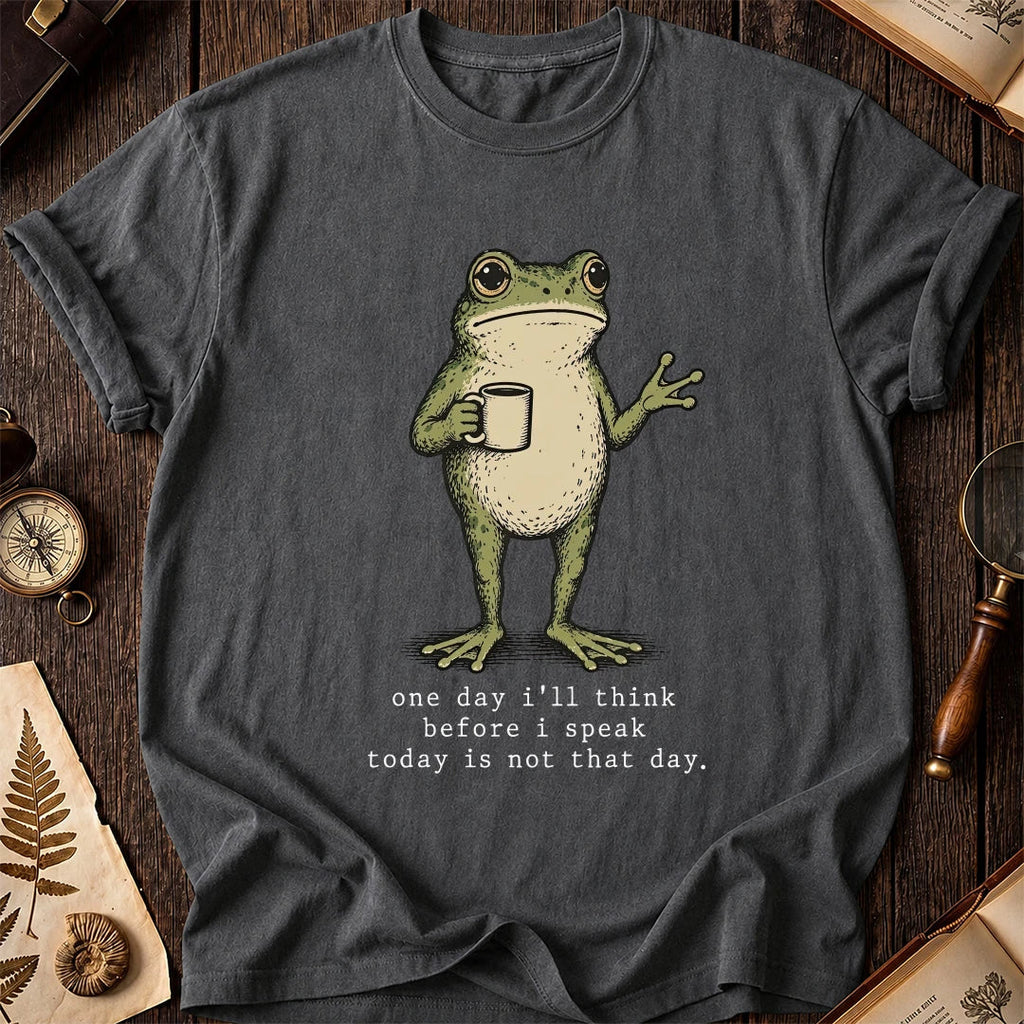 Before I Speak Frog T-Shirt product image 6