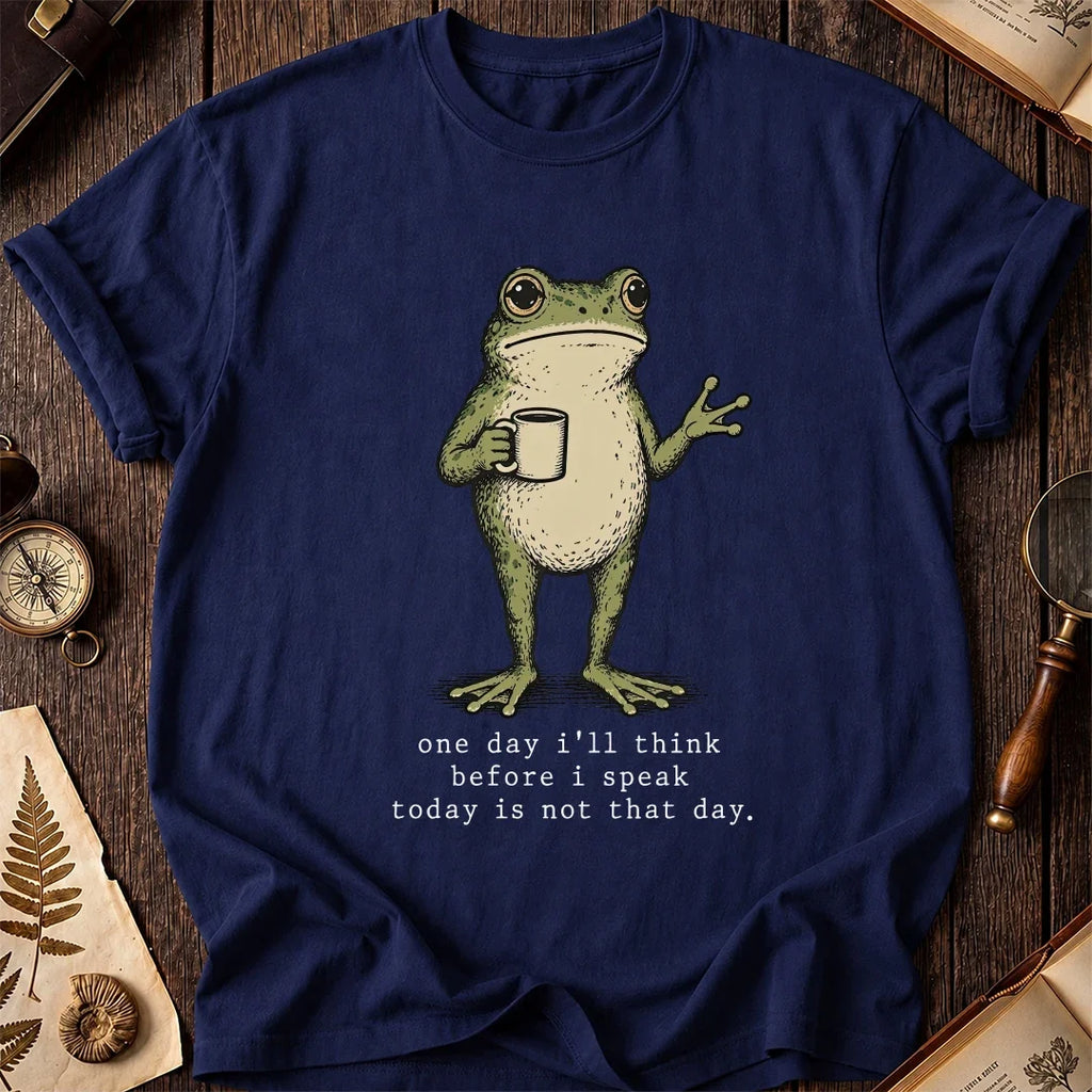 Before I Speak Frog T-Shirt product image 7