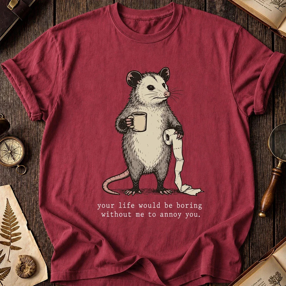 Boring Life Possum T-Shirt product image 5