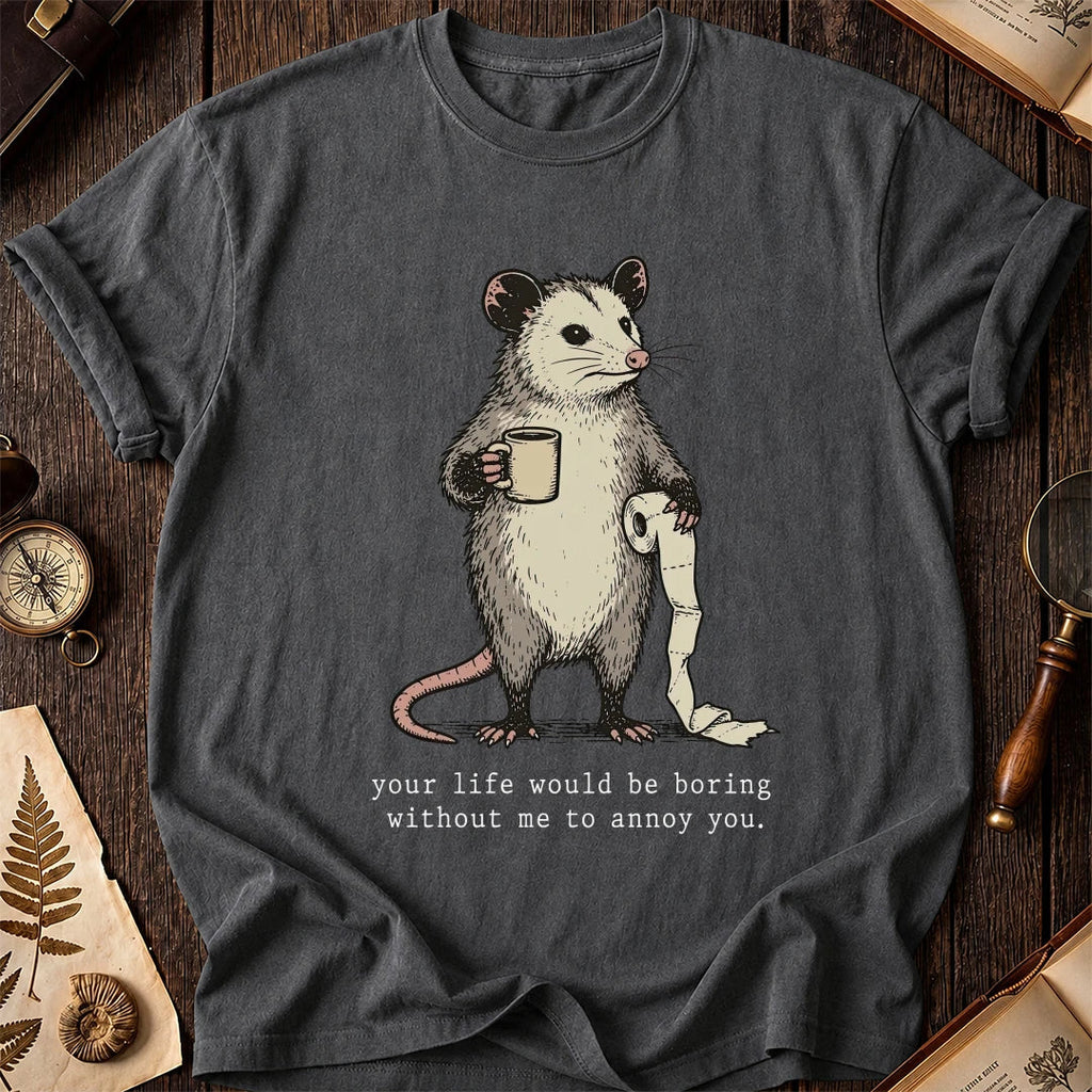 Boring Life Possum T-Shirt product image 6
