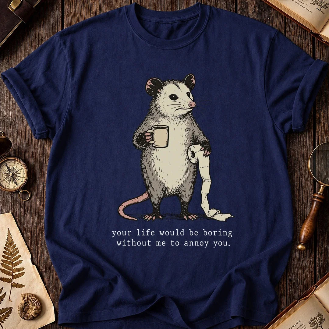 Boring Life Possum T-Shirt product image 7
