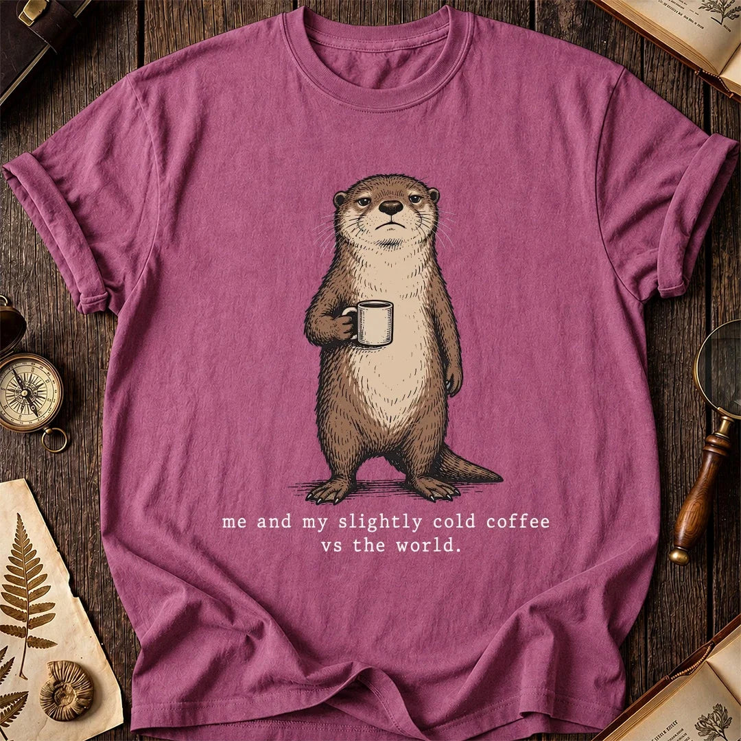 Cold Coffee Otter T-Shirt product image 3