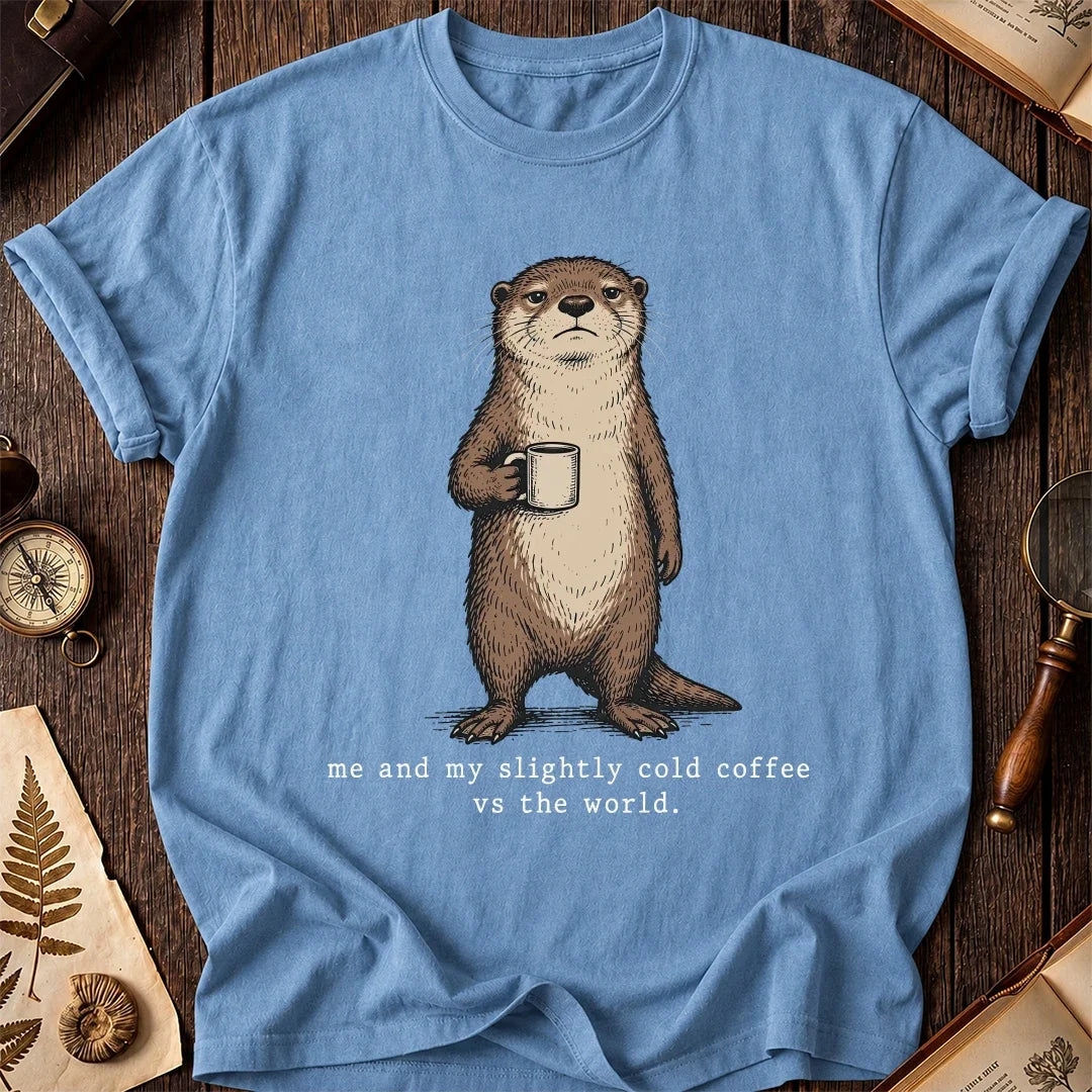 Cold Coffee Otter T-Shirt product image 1