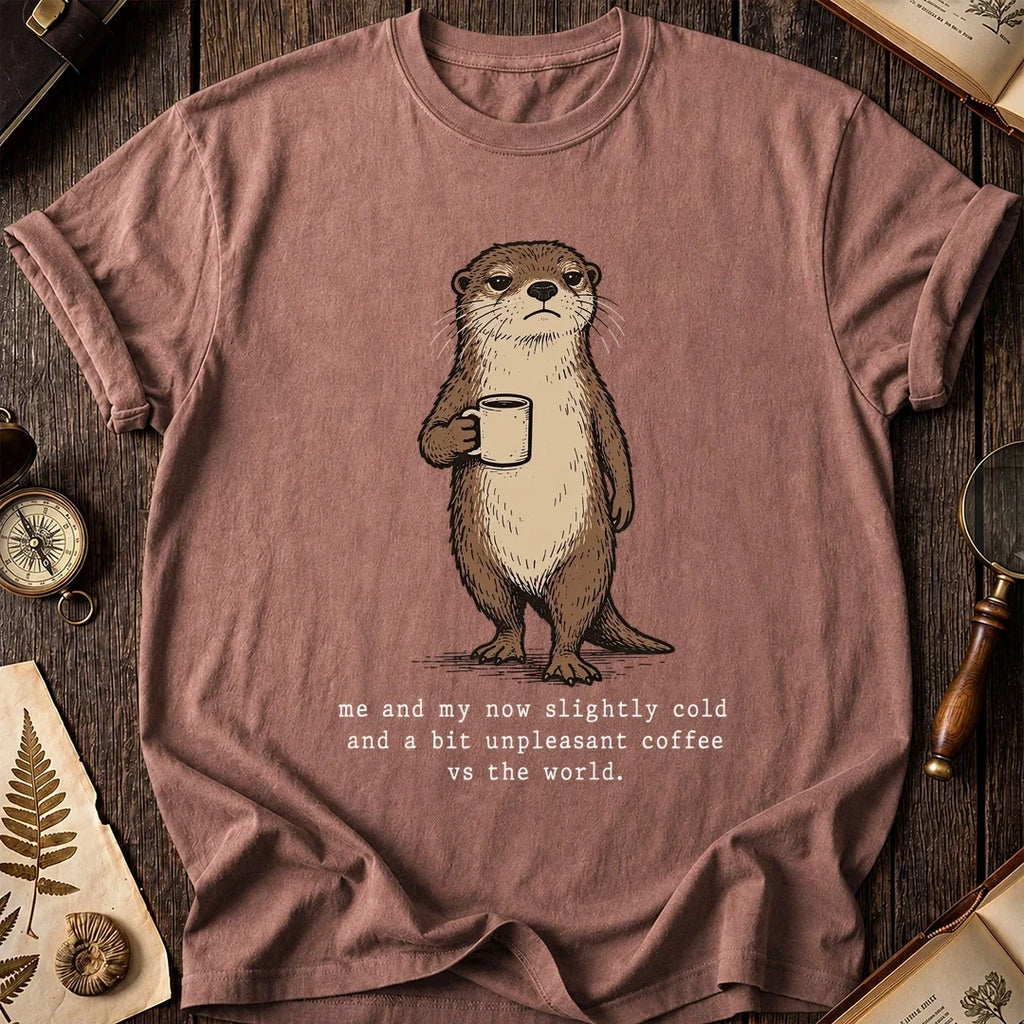 Cold Coffee Otter T-Shirt product image 8