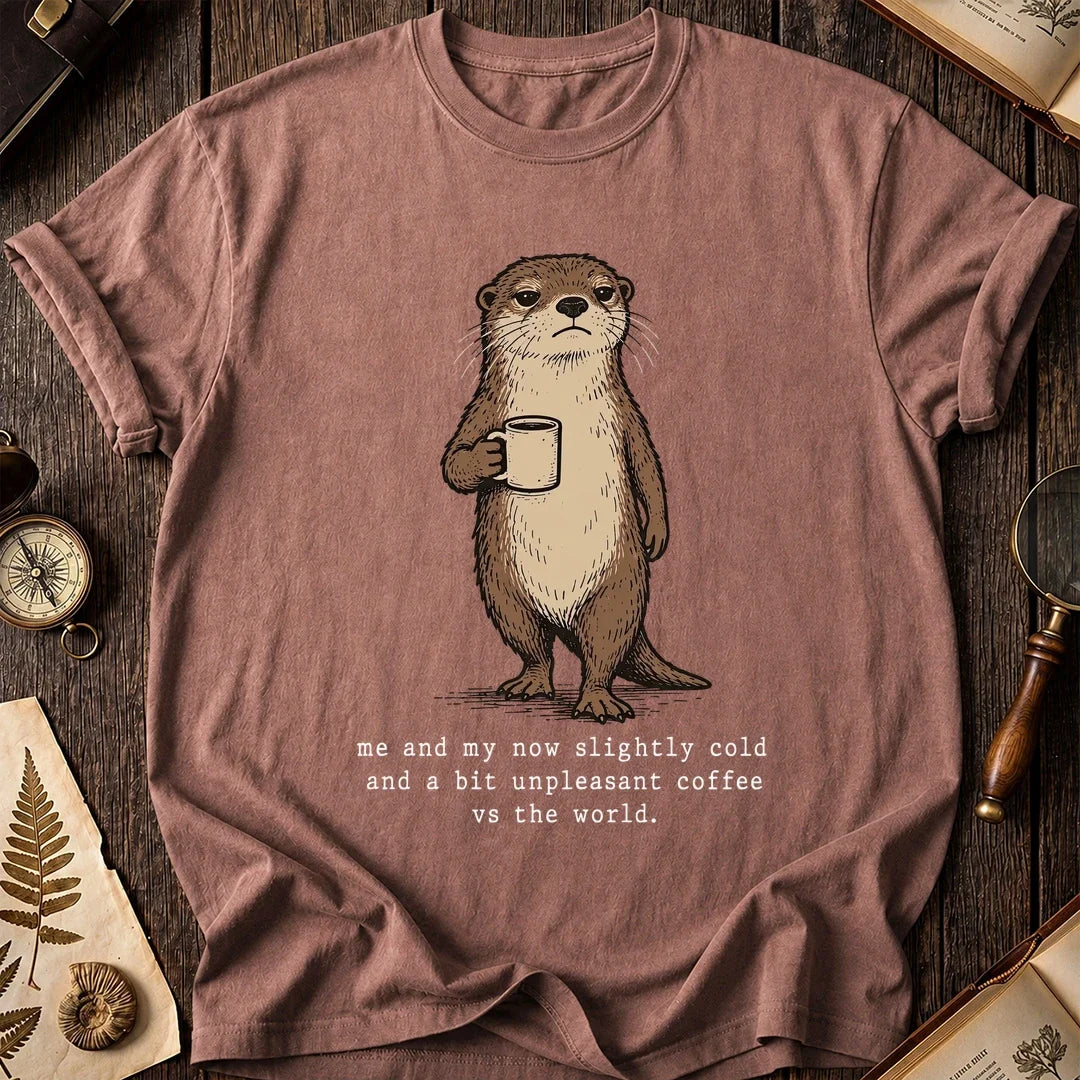Cold Coffee Otter T-Shirt product image 8