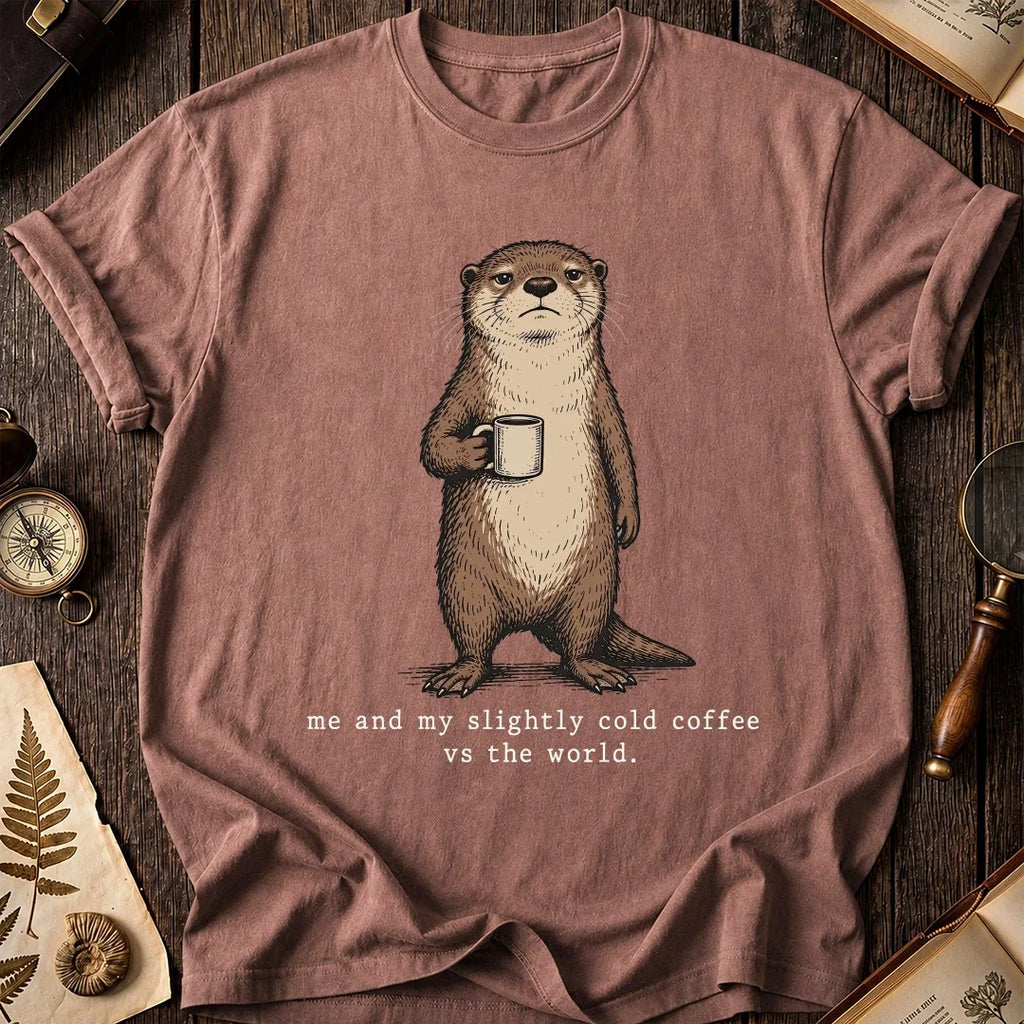 Cold Coffee Otter T-Shirt product image 8