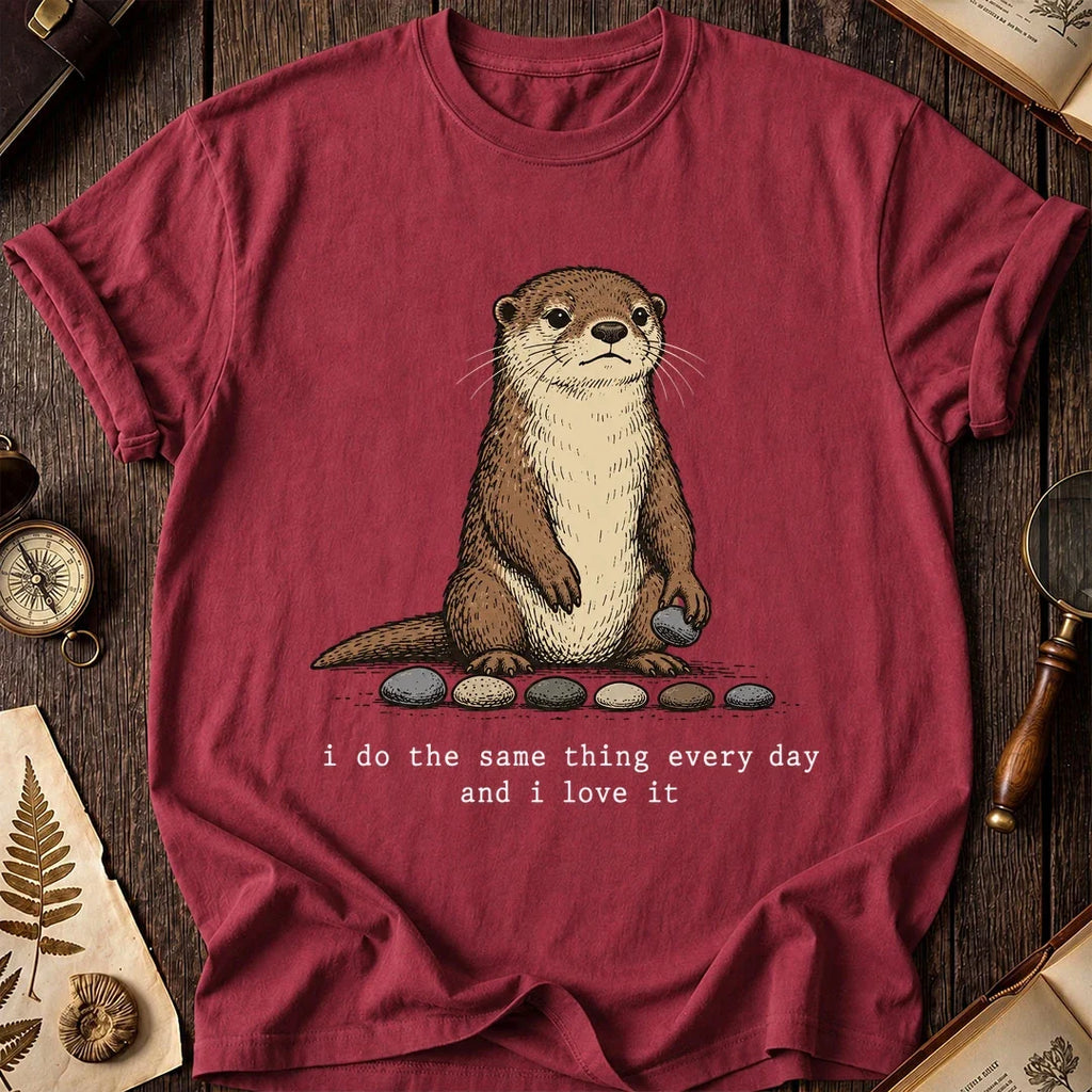 Daily Routine Otter T-Shirt product image 4