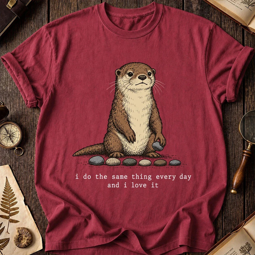 Daily Routine Otter T-Shirt product image 4