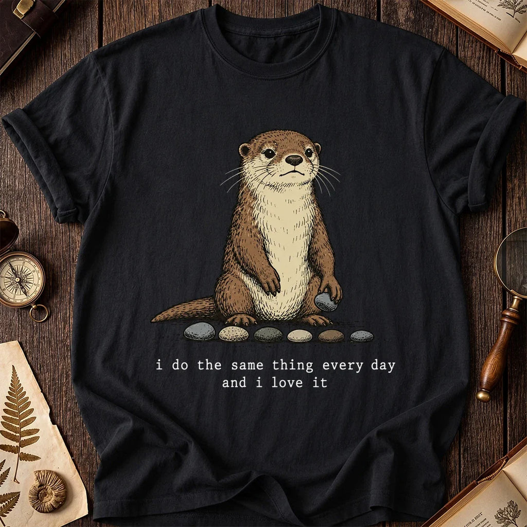 Daily Routine Otter T-Shirt product image 2