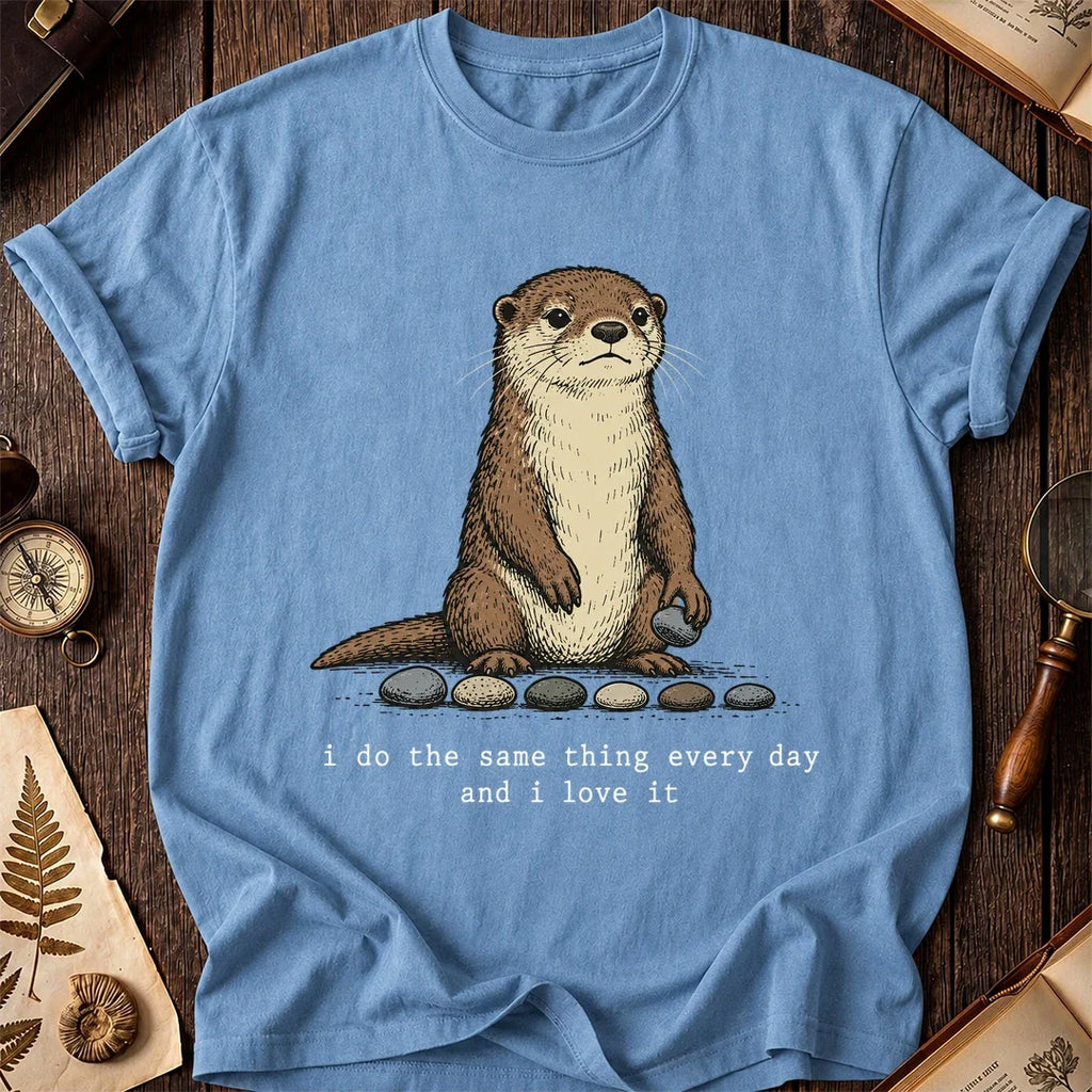 Daily Routine Otter T-Shirt product image 1