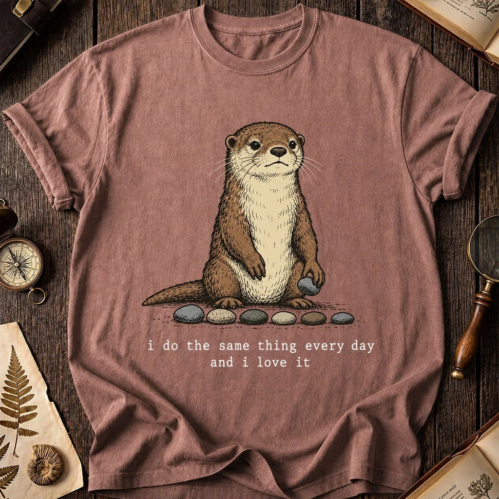 Daily Routine Otter T-Shirt product image 8