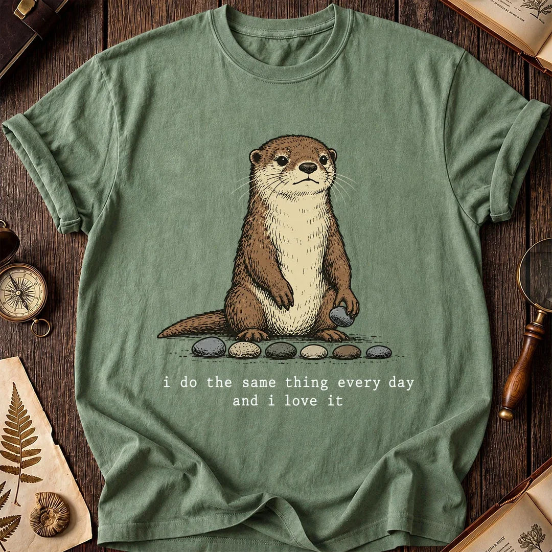 Daily Routine Otter T-Shirt product image 5