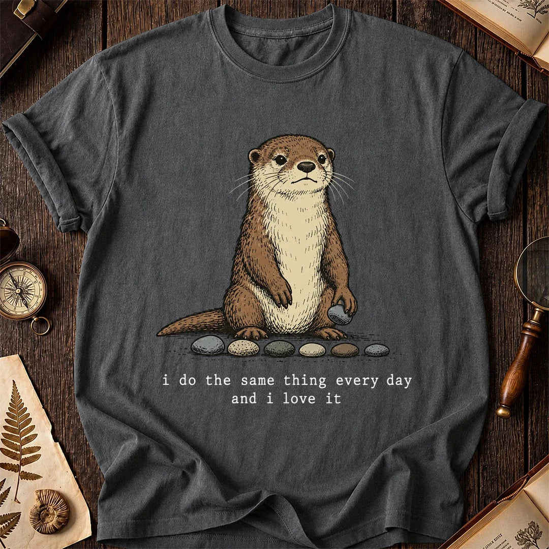 Daily Routine Otter T-Shirt product image 6