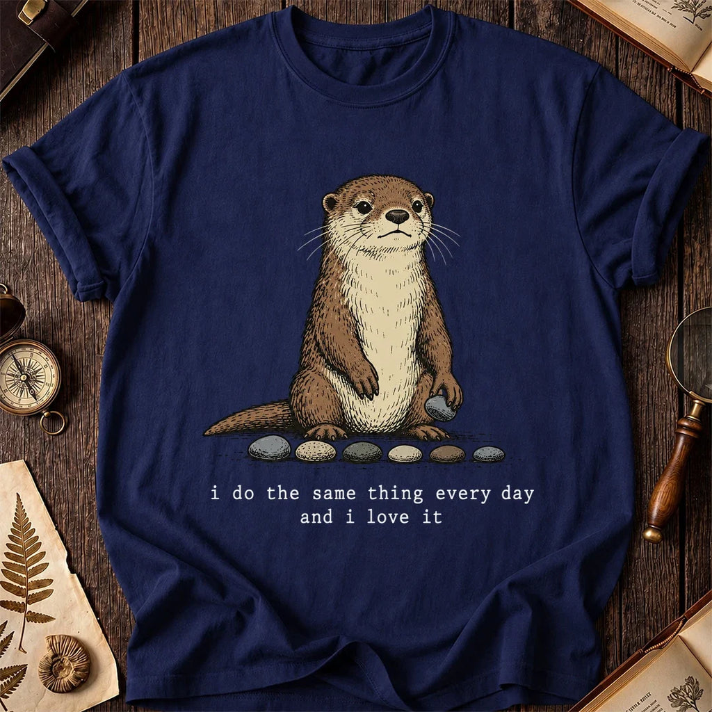 Daily Routine Otter T-Shirt product image 7