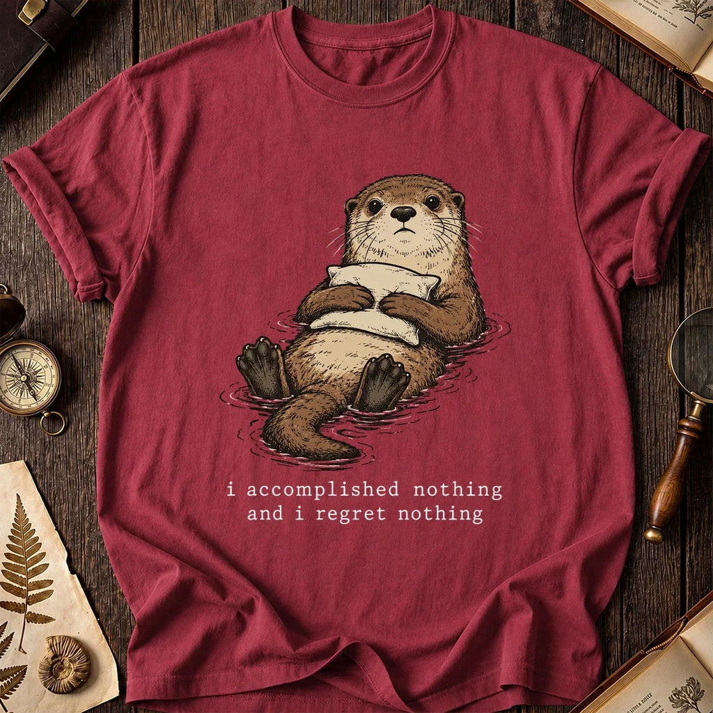 Did Nothing Otter T-Shirt product image 4