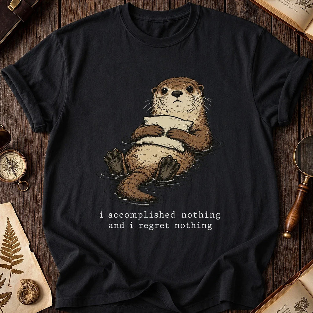 Did Nothing Otter T-Shirt product image 2