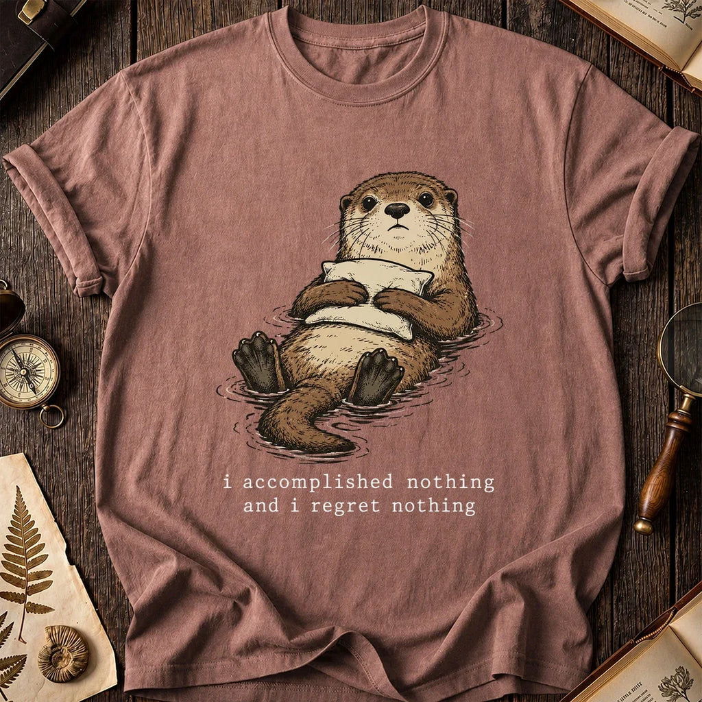 Did Nothing Otter T-Shirt product image 8