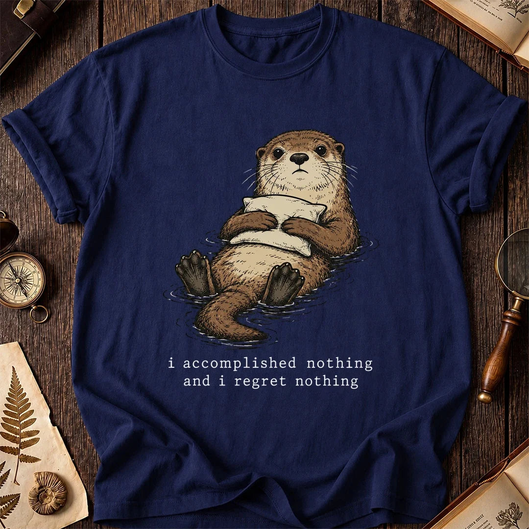 Did Nothing Otter T-Shirt product image 7