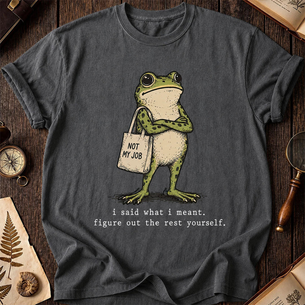 Figure It Out Frog T-Shirt product image 6