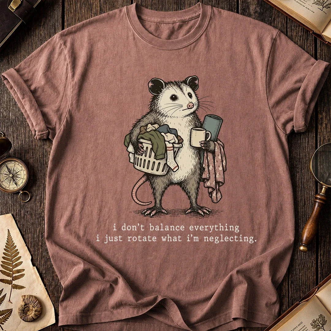 Fold Later Possum T-Shirt product image 8