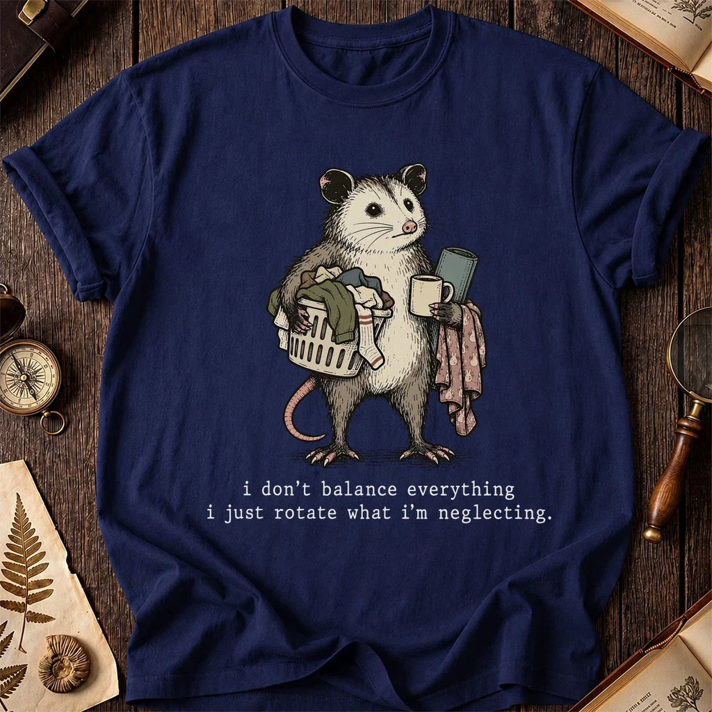 Fold Later Possum T-Shirt product image 7