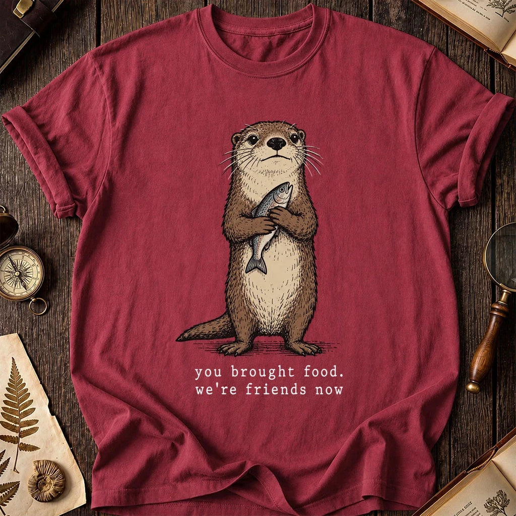 Food Friends Otter T-Shirt product image 4
