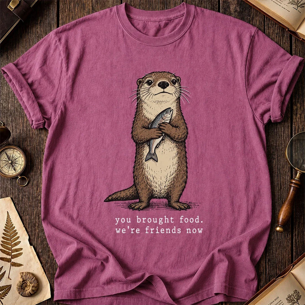 Food Friends Otter T-Shirt product image 3