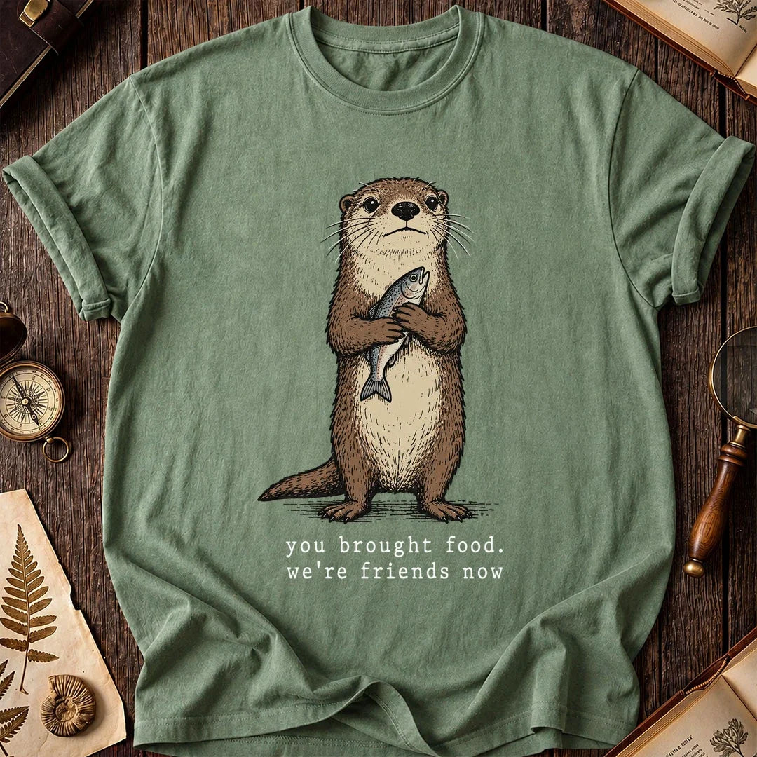 Food Friends Otter T-Shirt product image 5