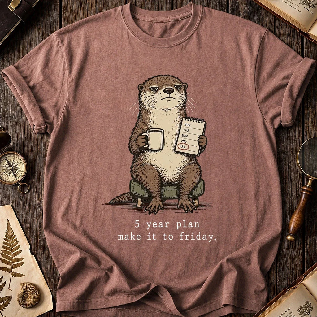 Friday Plan Otter T-Shirt product image 8