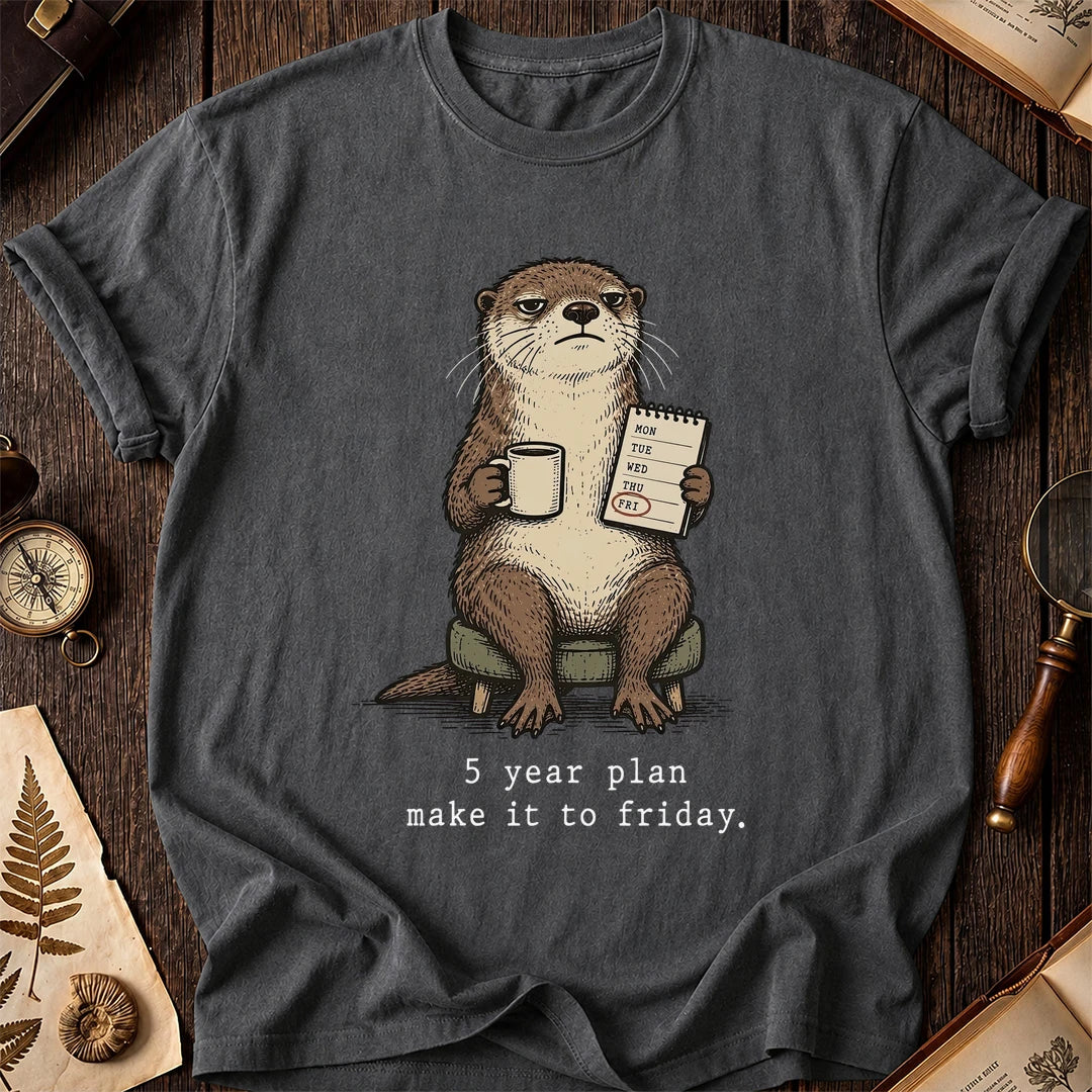 Friday Plan Otter T-Shirt product image 6
