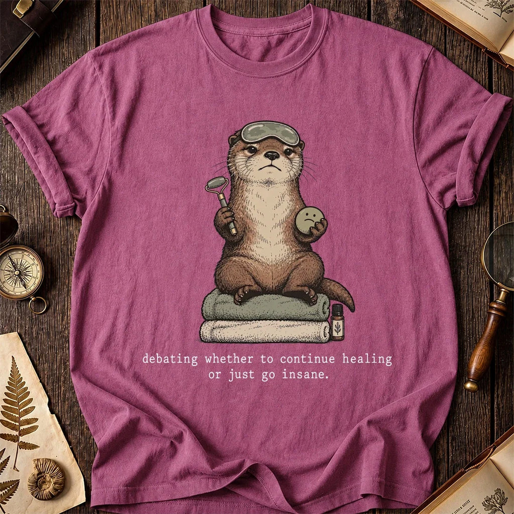 Healing Debate Otter T-Shirt product image 3