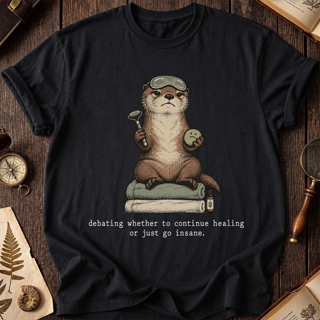 Healing Debate Otter T-Shirt product image 2