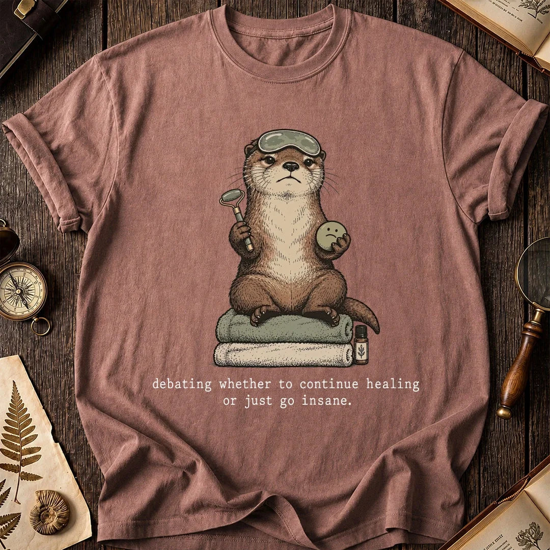Healing Debate Otter T-Shirt product image 8