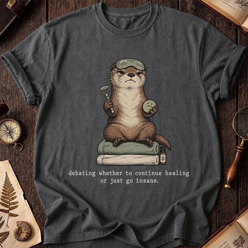 Healing Debate Otter T-Shirt product image 6