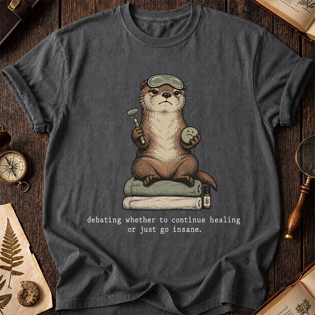 Healing Debate Otter T-Shirt product image 6