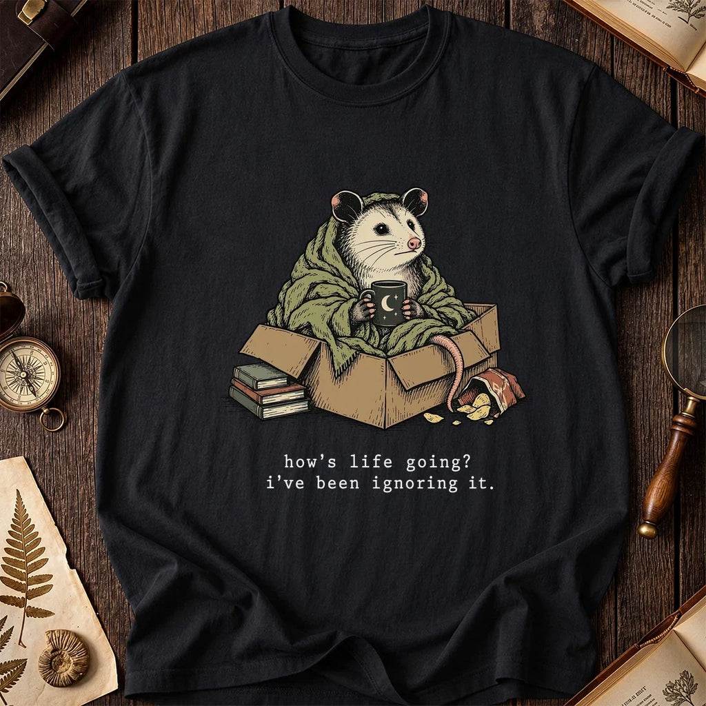 Ignoring Life Possum T-Shirt product image 2
