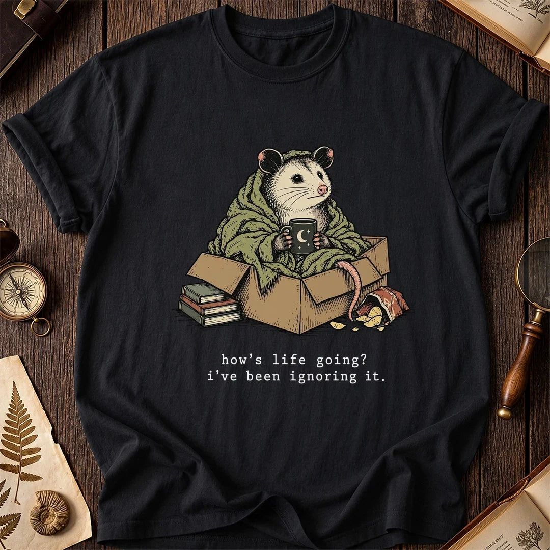 Ignoring Life Possum T-Shirt product image 2