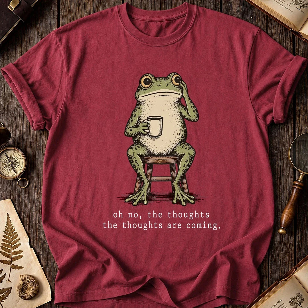 Incoming Thoughts Frog T-Shirt product image 5