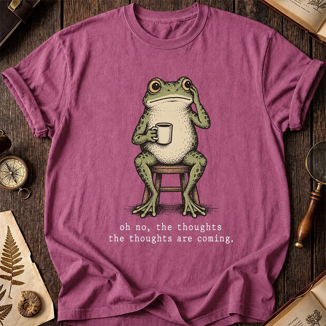 Incoming Thoughts Frog T-Shirt product image 3
